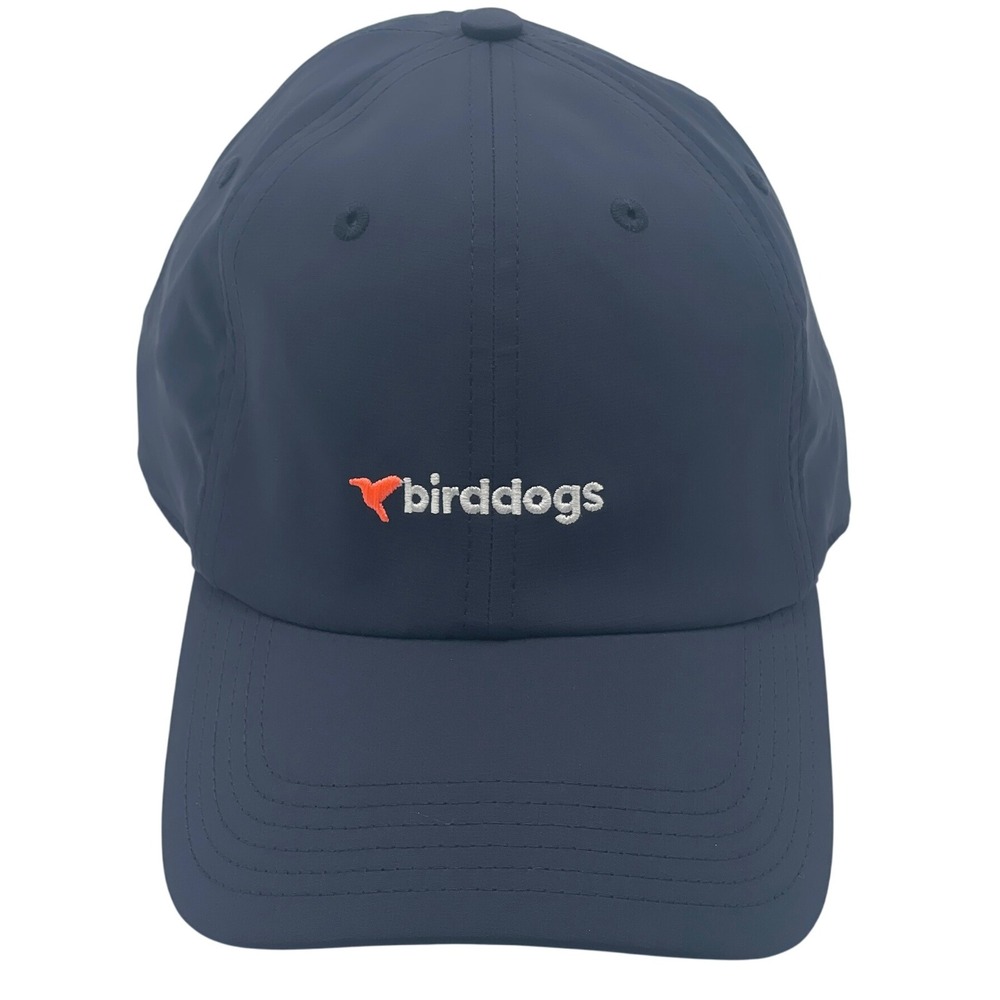 Bird Dogs  Hat Mens Navy‎ Blue Adjustable Baseball Cap Golf Casual Performance